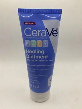 CeraVe Baby Healing Ointment Petrolatum Diaper Rash 3 oz Exp 01/2027 (no box)